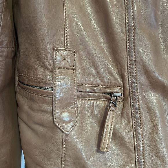 Butter soft leather bomber - Picture 3 of 4